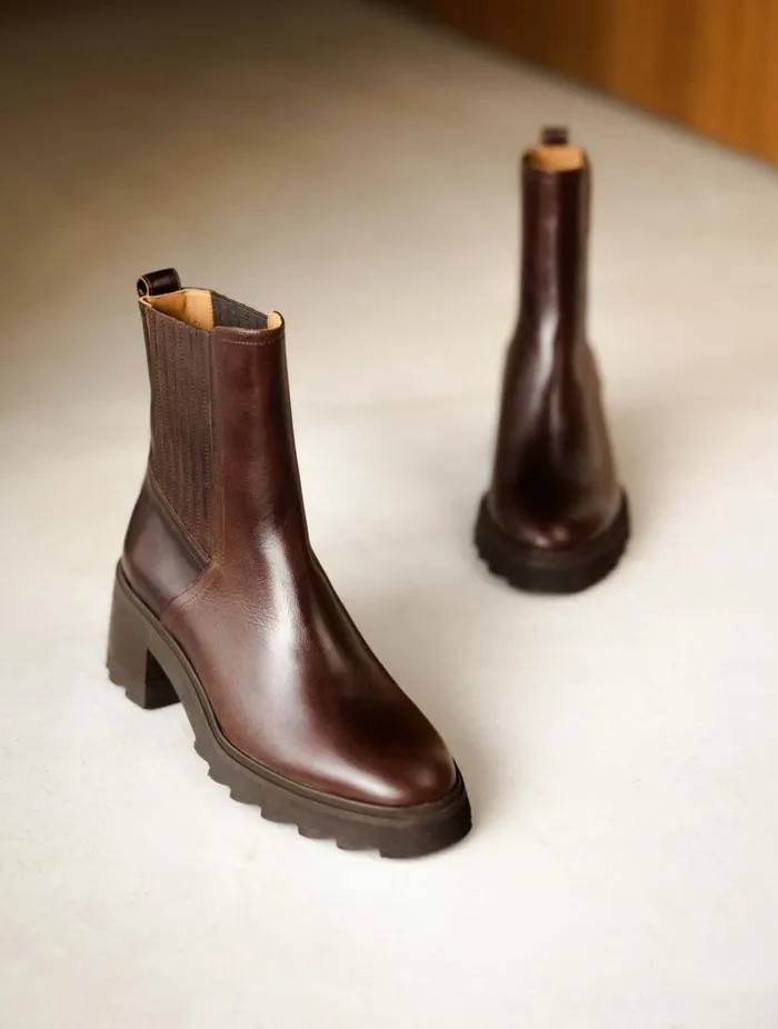 Women Ankle Boots Bobbies Lison Irish Coffee