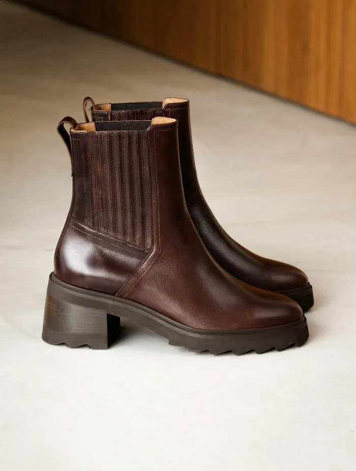 Women Ankle Boots Bobbies Lison Irish Coffee