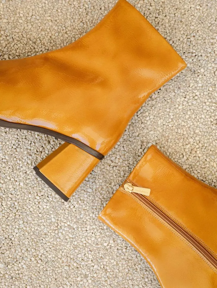 Women Ankle Boots Bobbies Scarlett Mustard Women Ankle Boots Bobbies Scarlett Mustard