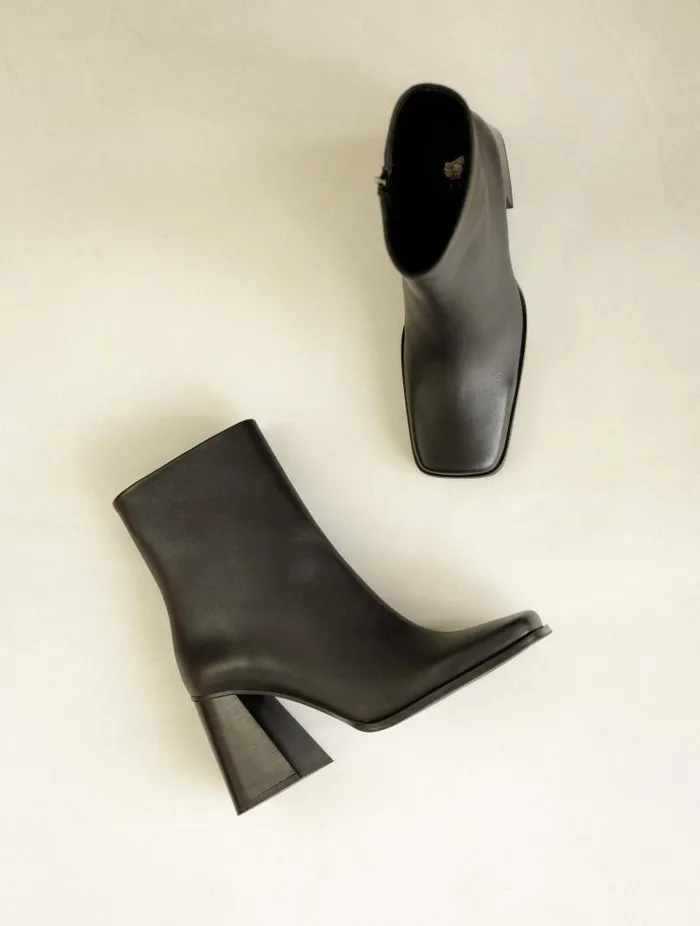 Women Ankle Boots Bobbies Wilma Passion Black