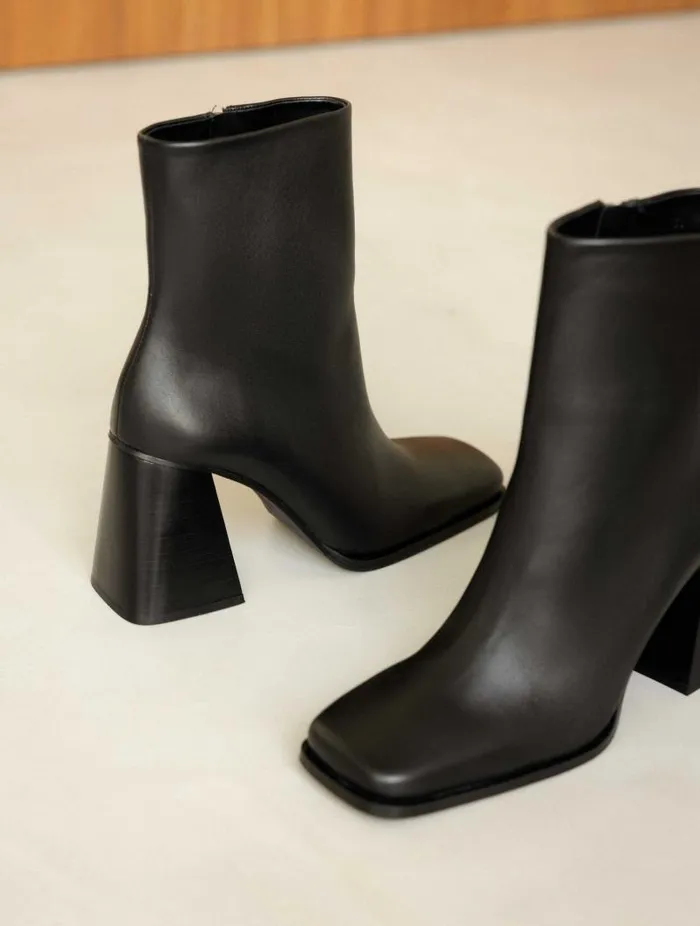 Women Ankle Boots Bobbies Wilma Passion Black
