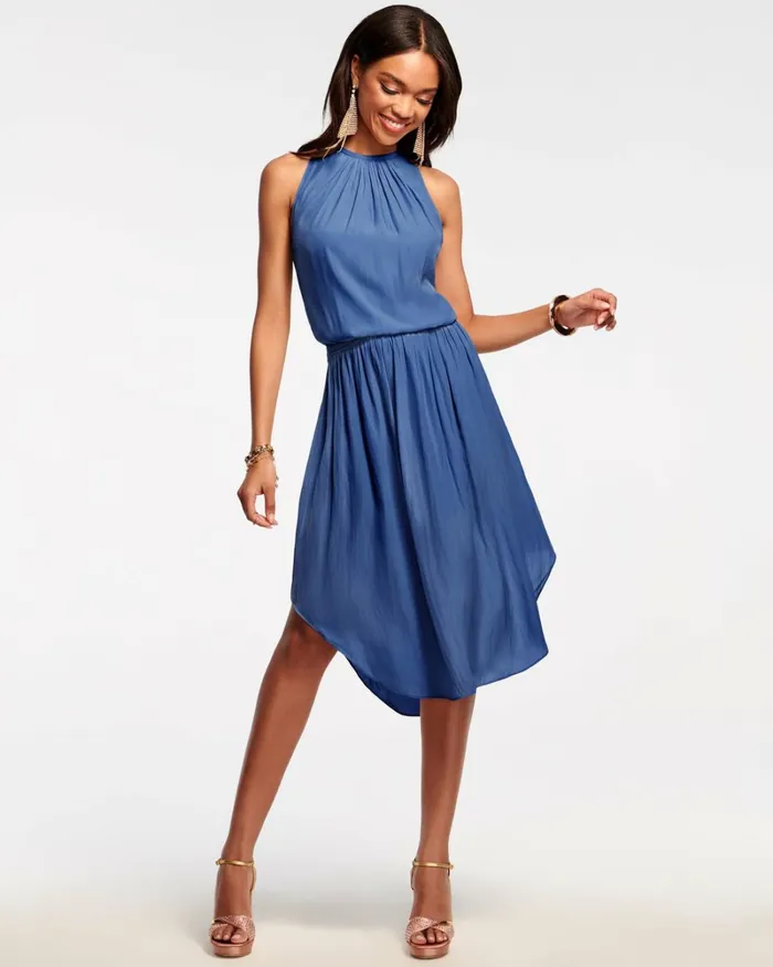 Women Audrey Dress True Blue Ramy Brook Dresses Women Audrey Dress True Blue Ramy Brook Dresses