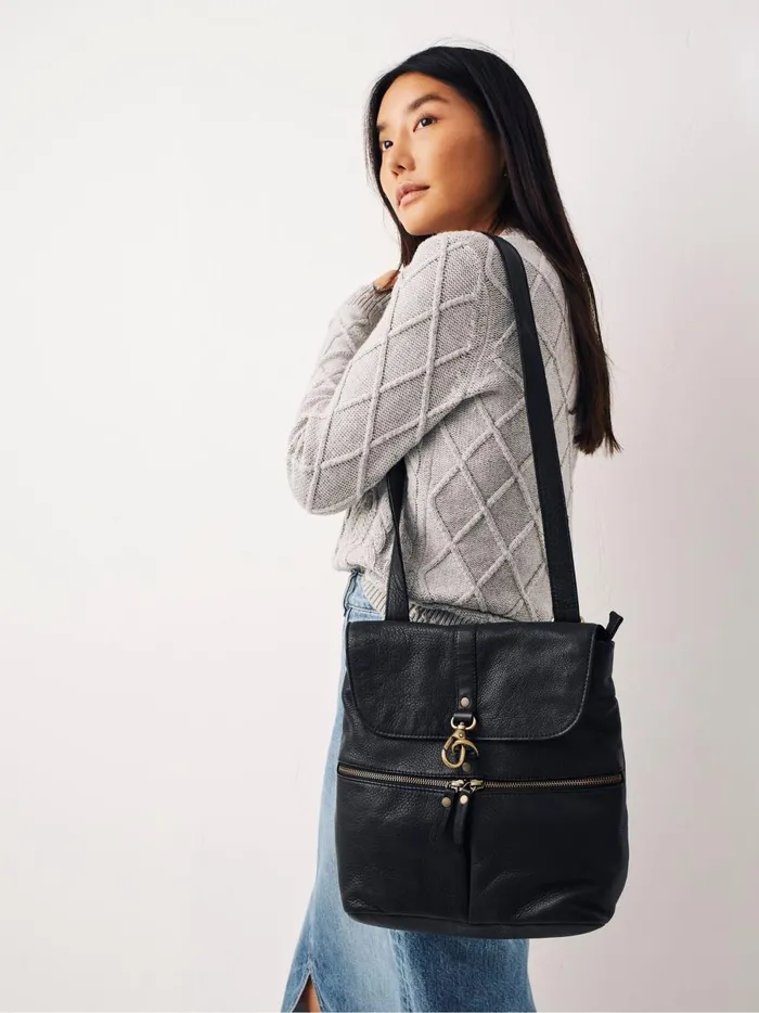 Women Bags and Purses Fat Face Black Multifunctional Pia Bag