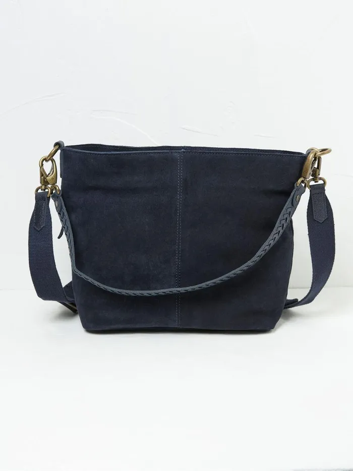 Women Bags and Purses Fat Face Blue The Valletta Bag