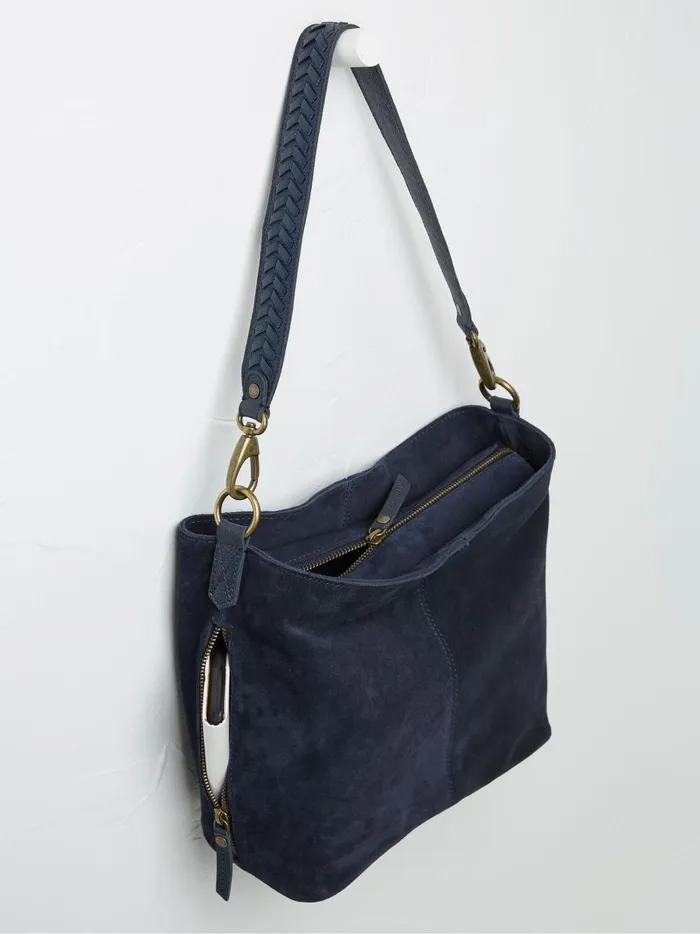 Women Bags and Purses Fat Face Blue The Valletta Bag