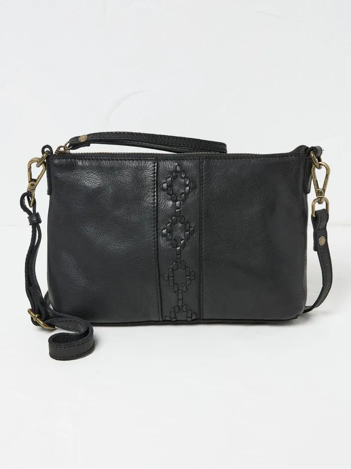 Women Bags and Purses Fat Face Eve Black Crossbody Bag