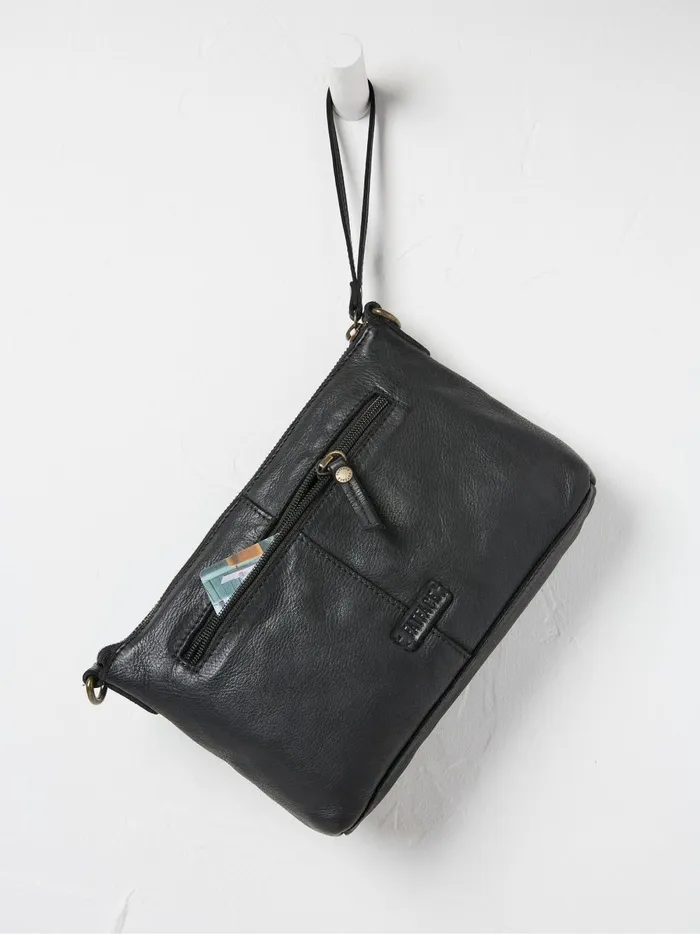 Women Bags and Purses Fat Face Eve Black Crossbody Bag