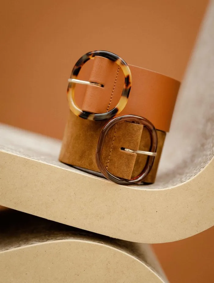 Women Belts Bobbies Anafi Amber Camel Women Belts Bobbies Anafi Amber Camel