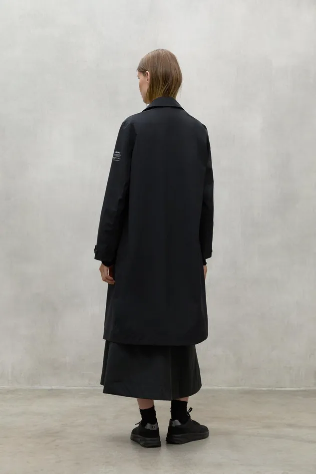 Women Black Albert Coat Ecoalf Coats And Jackets