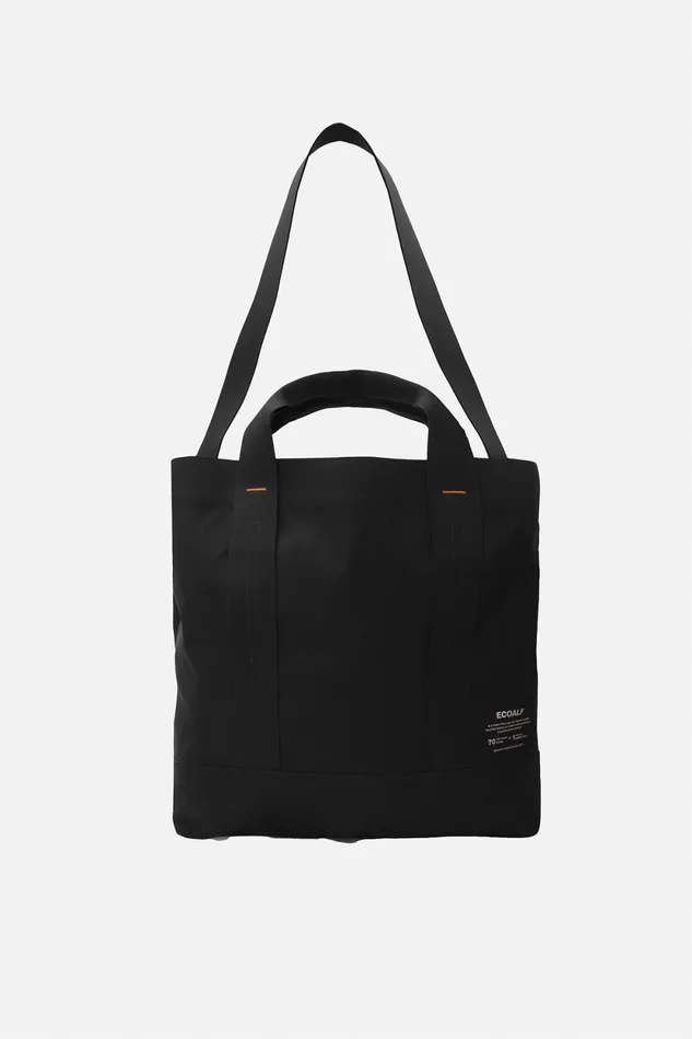 Women Black Bonded M Shopper Bag Ecoalf Handbags