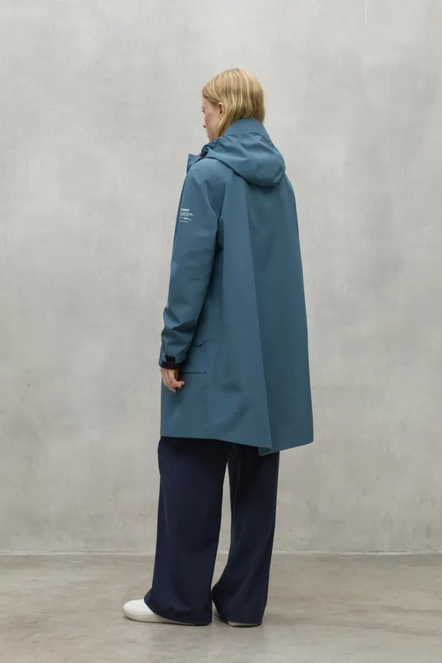 Women Blue Venue Jacket Ecoalf Coats And Jackets