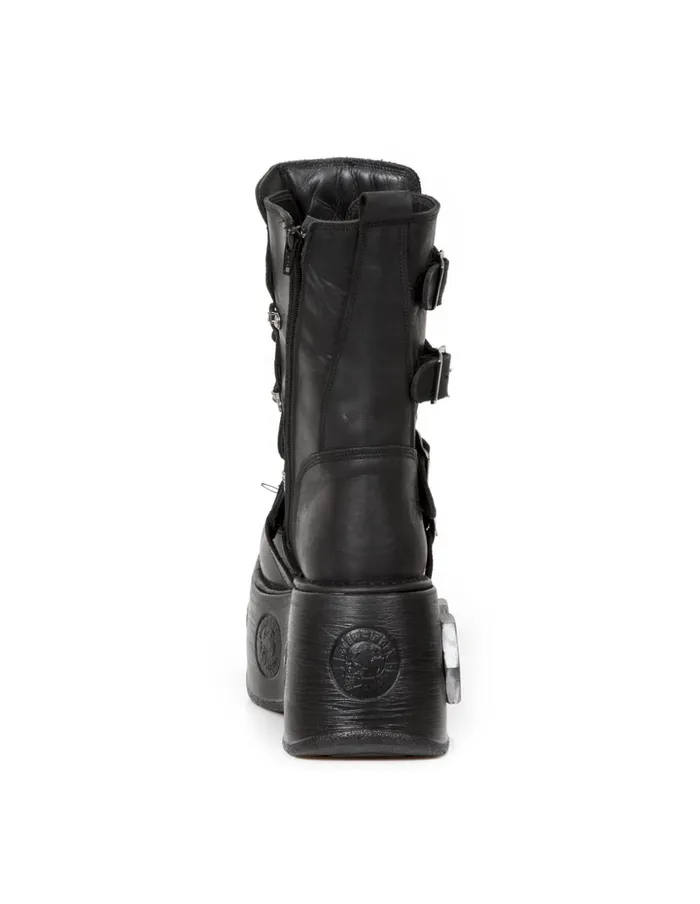 Women Boot Metallic M373C84 New Rock High Heels Women Boot Metallic M373C84 New Rock High Heels