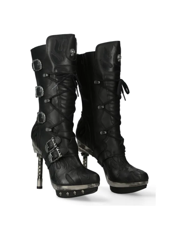 Women Boot Punk MPunk049S1 New Rock High Heels
