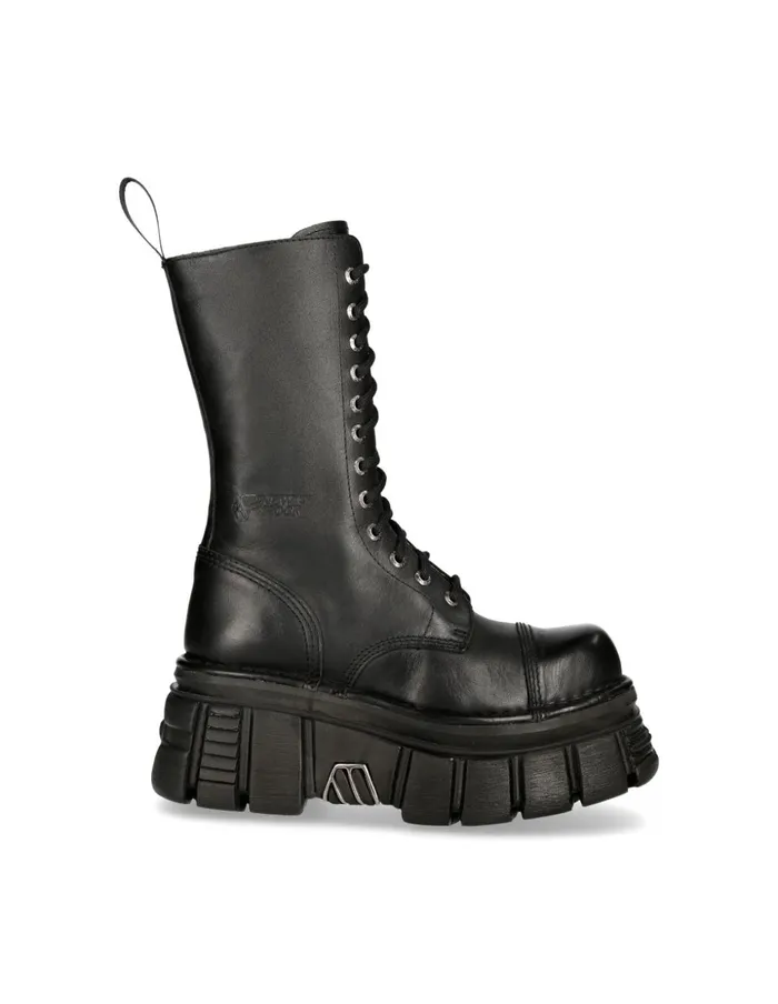 Women Boot Tower MMili211C8 New Rock Military Women Boot Tower MMili211C8 New Rock Military