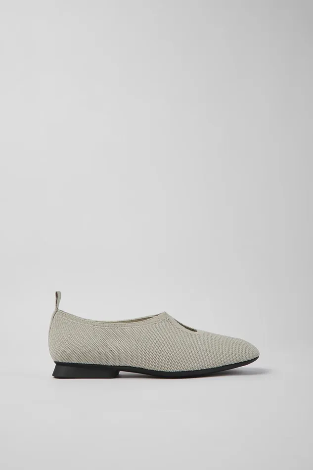 Women Casi Myra Gray Onepiece Knit Ballerinas Camper Ballerinas Women Casi Myra Gray Onepiece Knit Ballerinas Camper Ballerinas