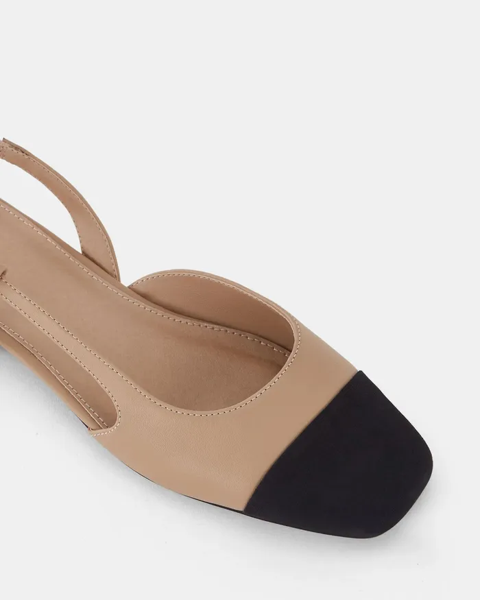 Women CLASSIC SAND MULTI Ballet Flats Ballet Flats NOVO Shoes