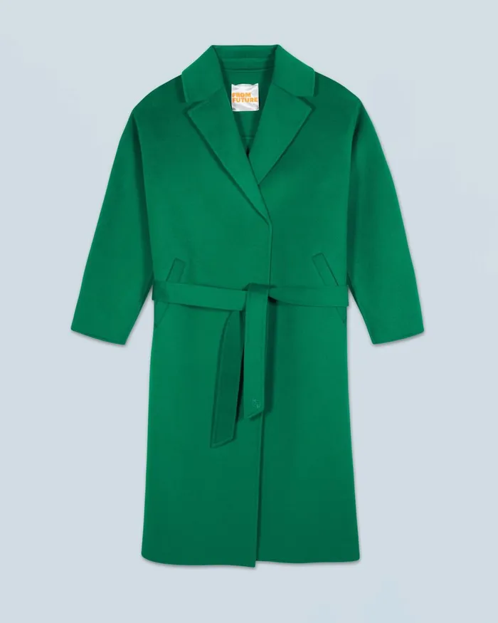Women Coats and Jackets From Future Outerwear Coat Mountain Green