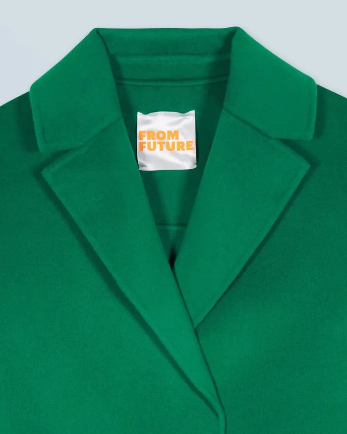 Women Coats and Jackets From Future Outerwear Coat Mountain Green