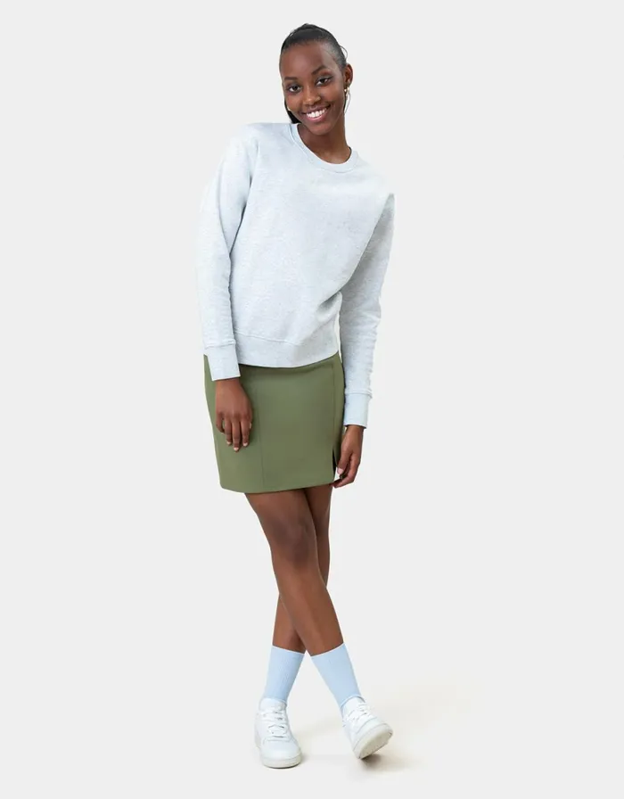 Women Crewneck Sweatshirts Colorful Standard Women Classic Organic Crew Marine Blue