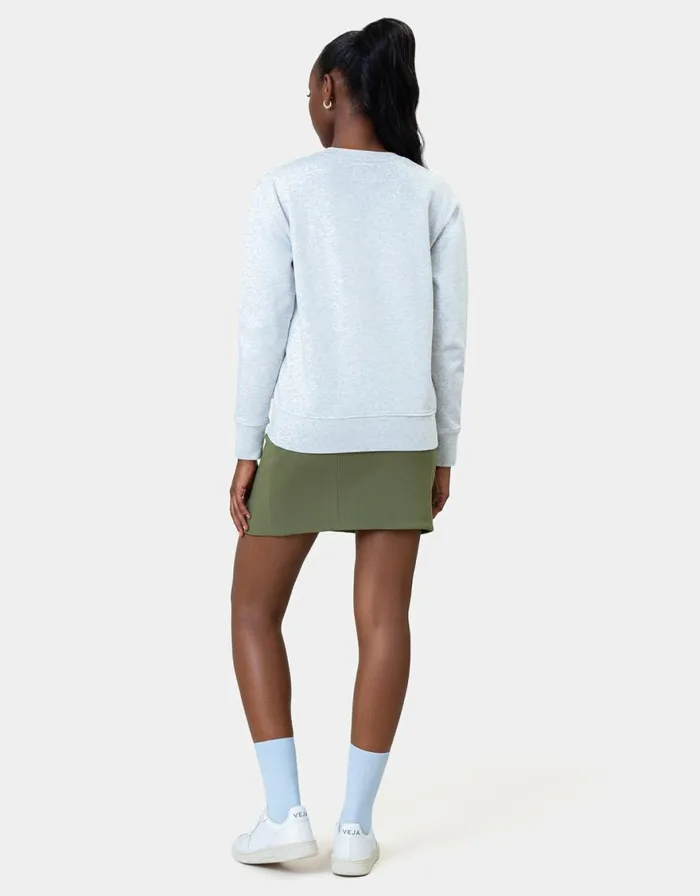 Women Crewneck Sweatshirts Colorful Standard Women Classic Organic Crew Marine Blue