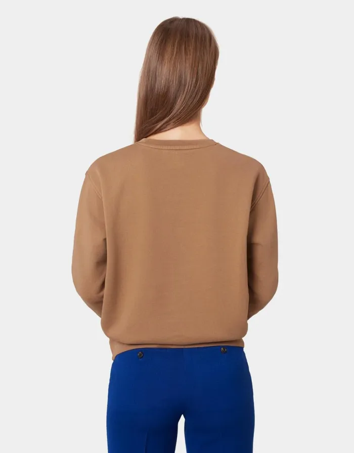 Women Crewneck Sweatshirts Colorful Standard Women Classic Organic Crew Seaside Blue