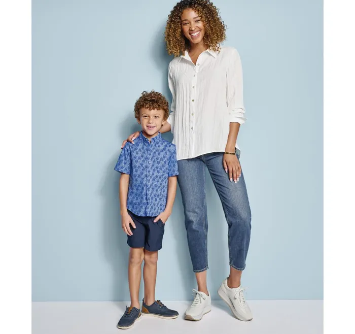 Women Crinkle ButtonFront Shirt White JohnstonandMurphy Shirts Sweaters and Blazers Women Crinkle ButtonFront Shirt White JohnstonandMurphy Shirts Sweaters and Blazers