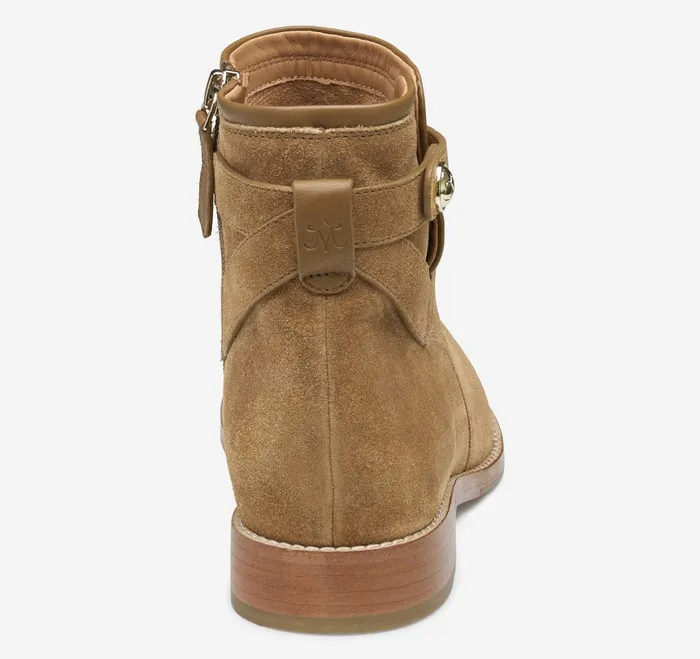 Women Darby Snap Bootie Chesnut Suede JohnstonandMurphy Boots and Booties
