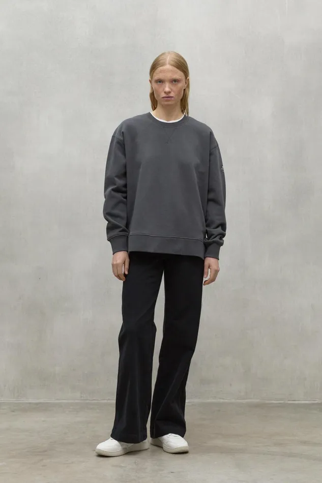 Women Dark Grey Storm Sweatshirt Ecoalf Sweatshirts