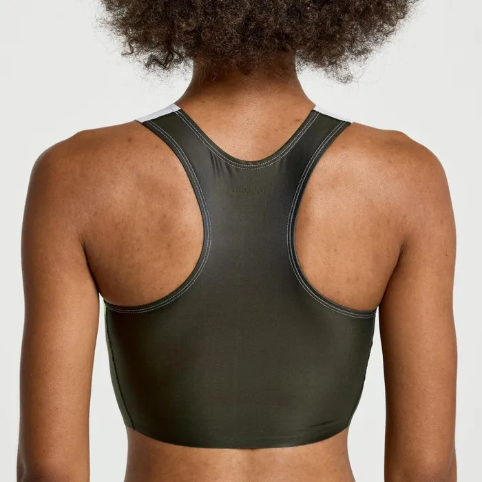 Women Elite Crop Top Umbra Saucony Tops