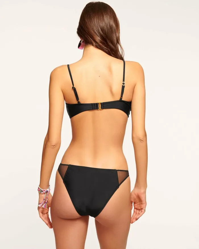Women Ensley Bikini Bottom Black Ramy Brook Swimwear Women Ensley Bikini Bottom Black Ramy Brook Swimwear