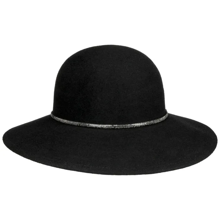 Women Floppy Hats Mayser Voneva Wool Hat Black