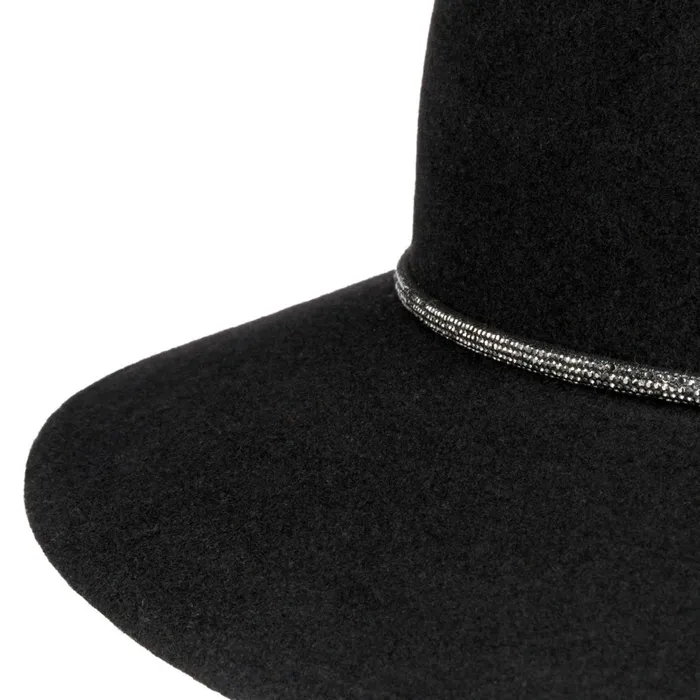 Women Floppy Hats Mayser Voneva Wool Hat Black Women Floppy Hats Mayser Voneva Wool Hat Black
