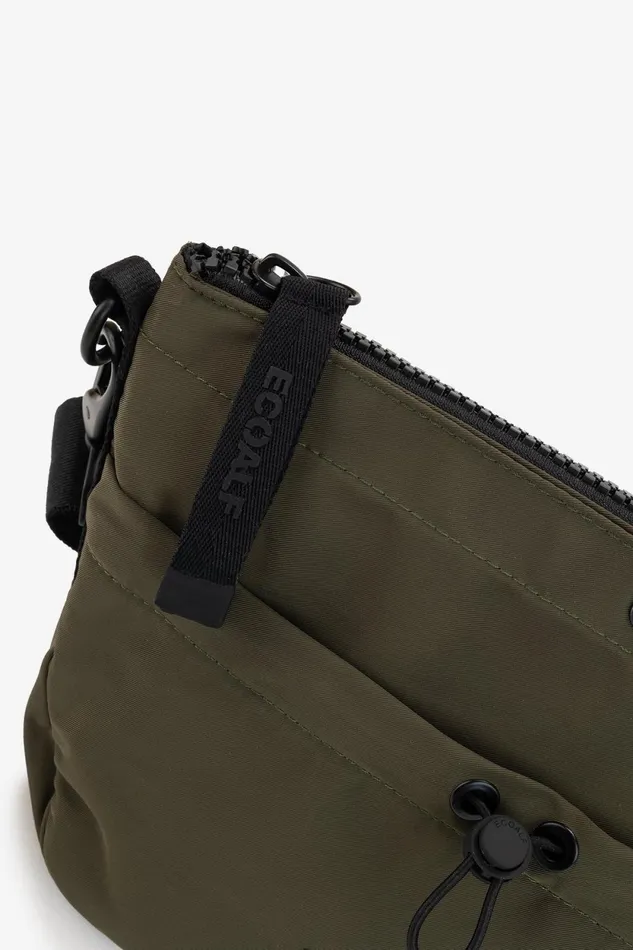 Women Green Pepita Shoulder Bag Ecoalf Handbags
