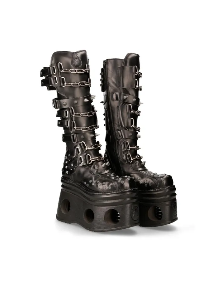 Women High Boot Neptuno M734C4 New Rock High Heels
