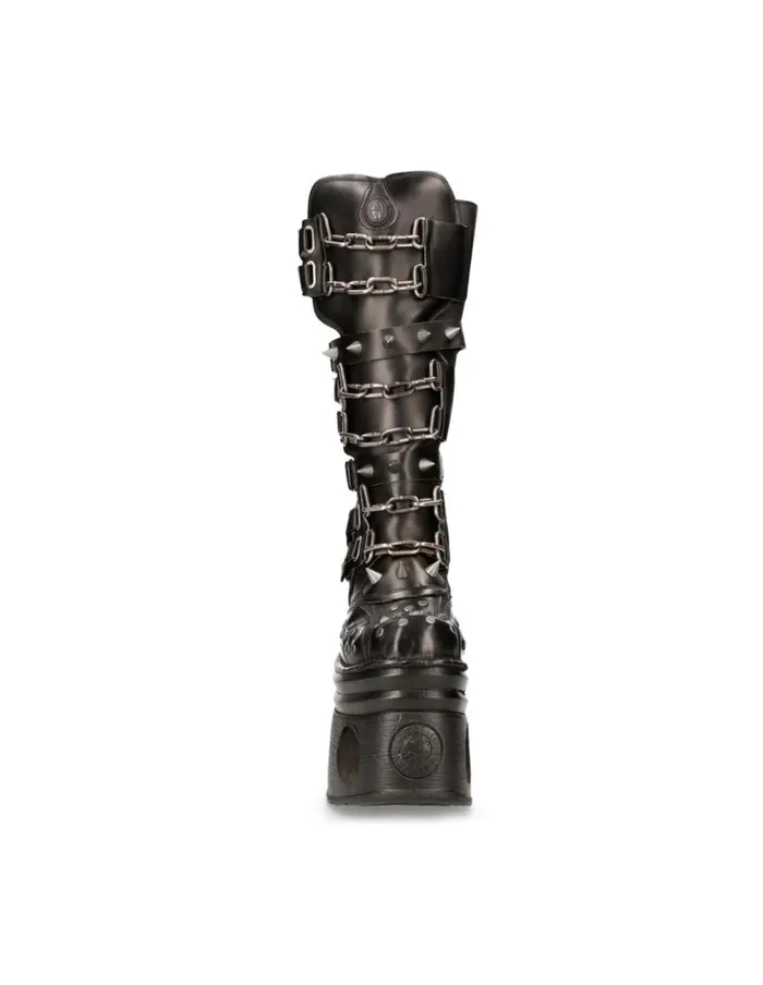Women High Boot Neptuno M734C4 New Rock High Heels Women High Boot Neptuno M734C4 New Rock High Heels