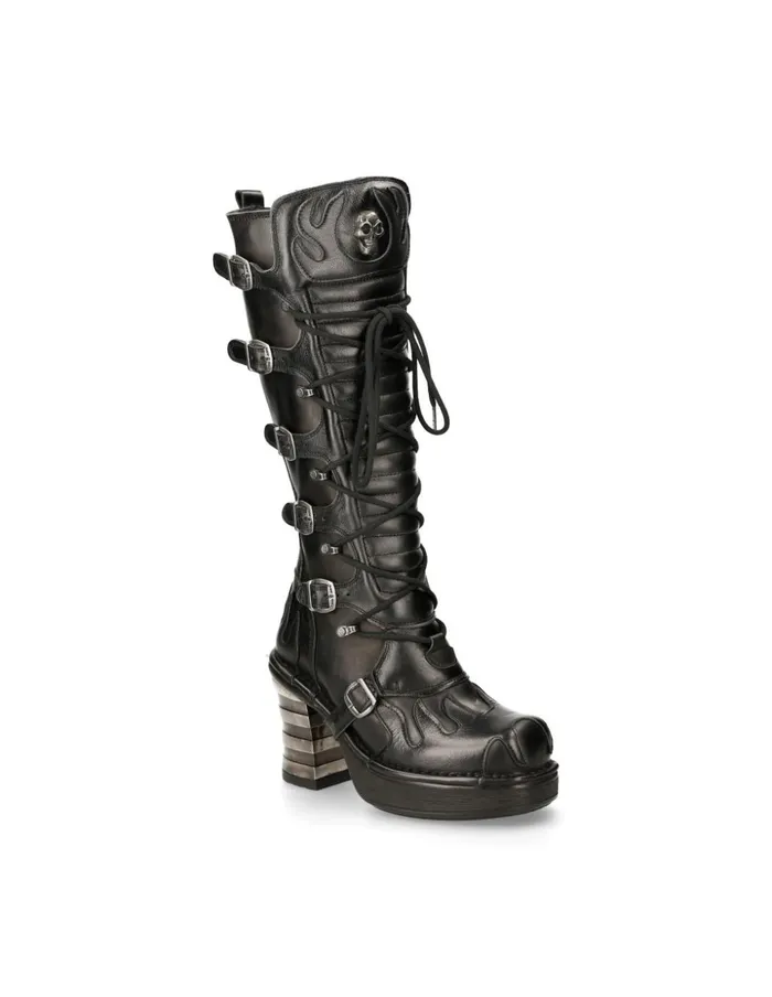 Women High Boot Plataforma M8272C7 New Rock Boots Women High Boot Plataforma M8272C7 New Rock Boots