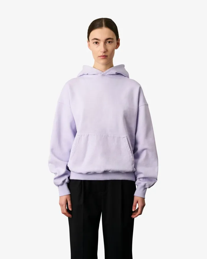 Women Hoodies Colorful Standard Organic Oversized Hood Lava Grey