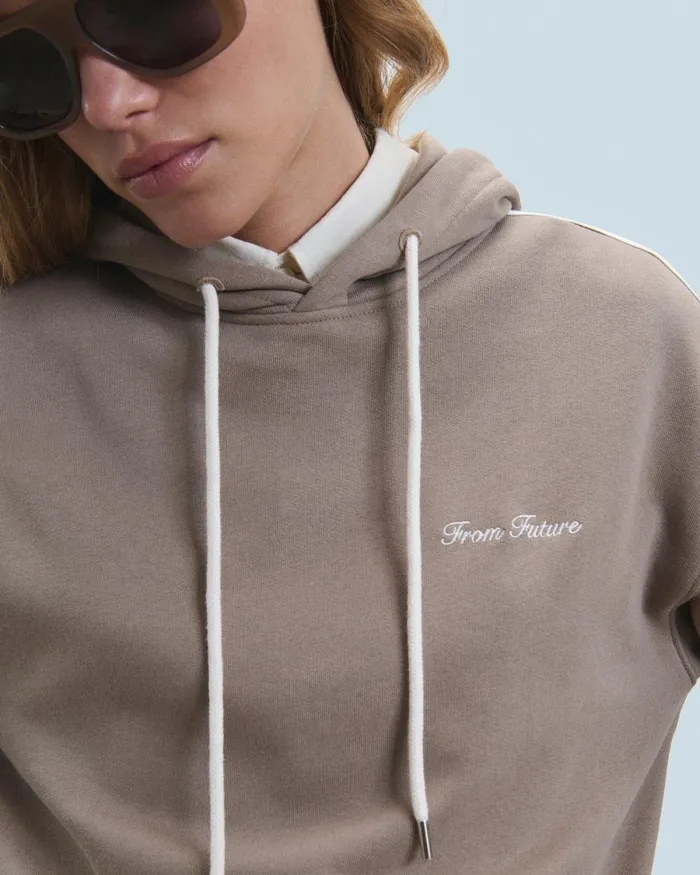Women Hoodies From Future Future Hoodie Sweatshirt Taupe