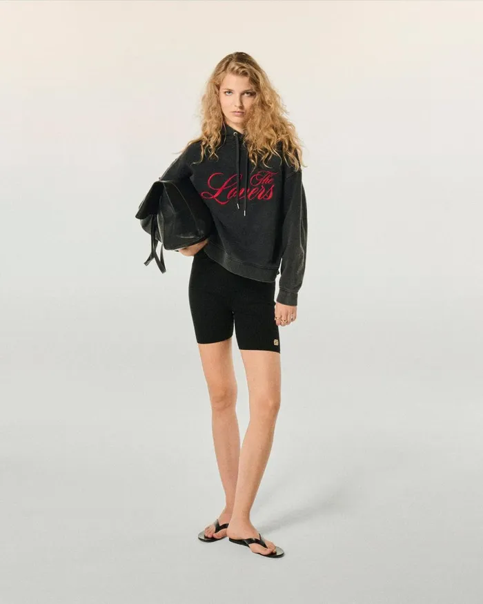 Women Hoodies From Future Hoodie Sweatshirt Washed Black