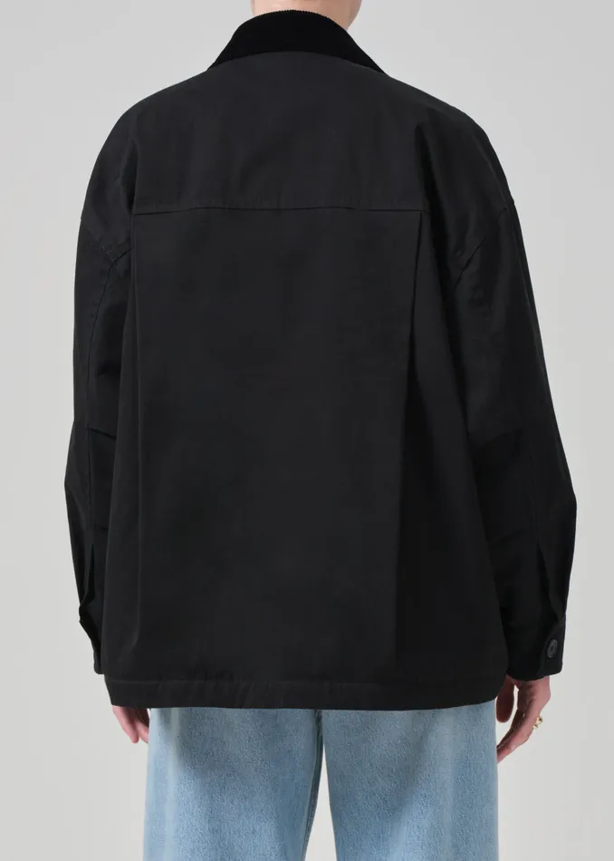 Women Jackets and Coats Citizens Of Humanity Leida Barn Coat In Black