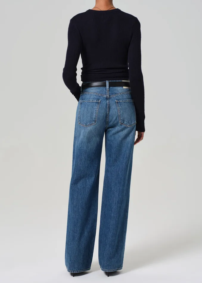 Women Jeans Citizens Of Humanity Annina High Rise Wide Leg 33034 In Sunland