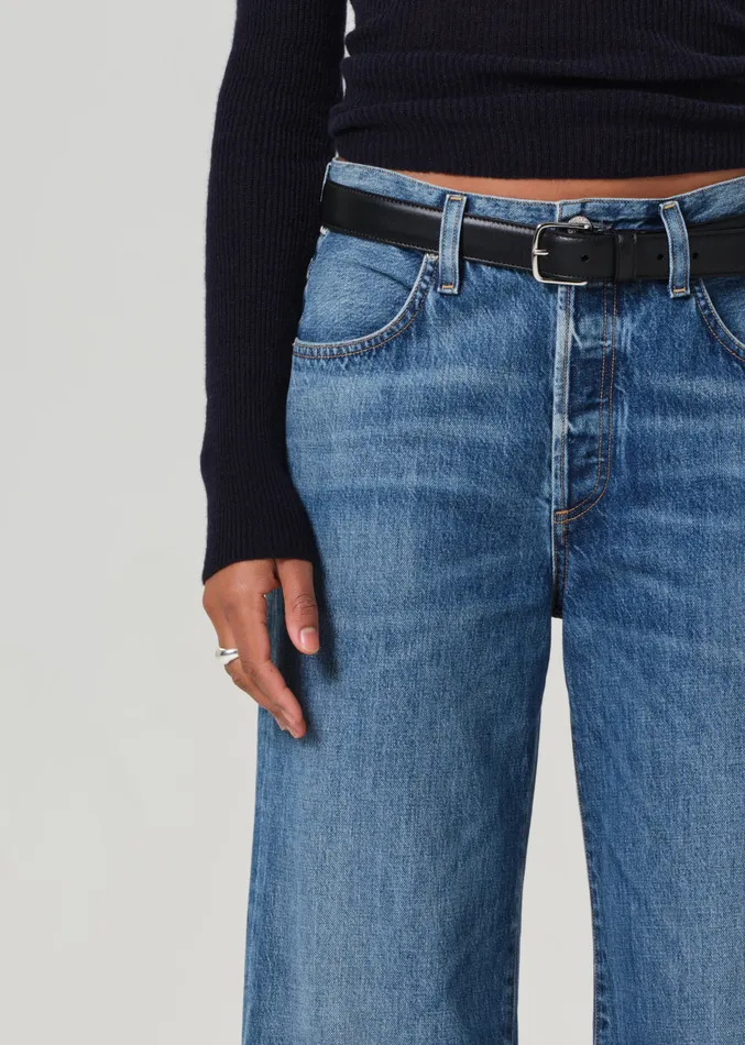 Women Jeans Citizens Of Humanity Annina High Rise Wide Leg 33034 In Sunland