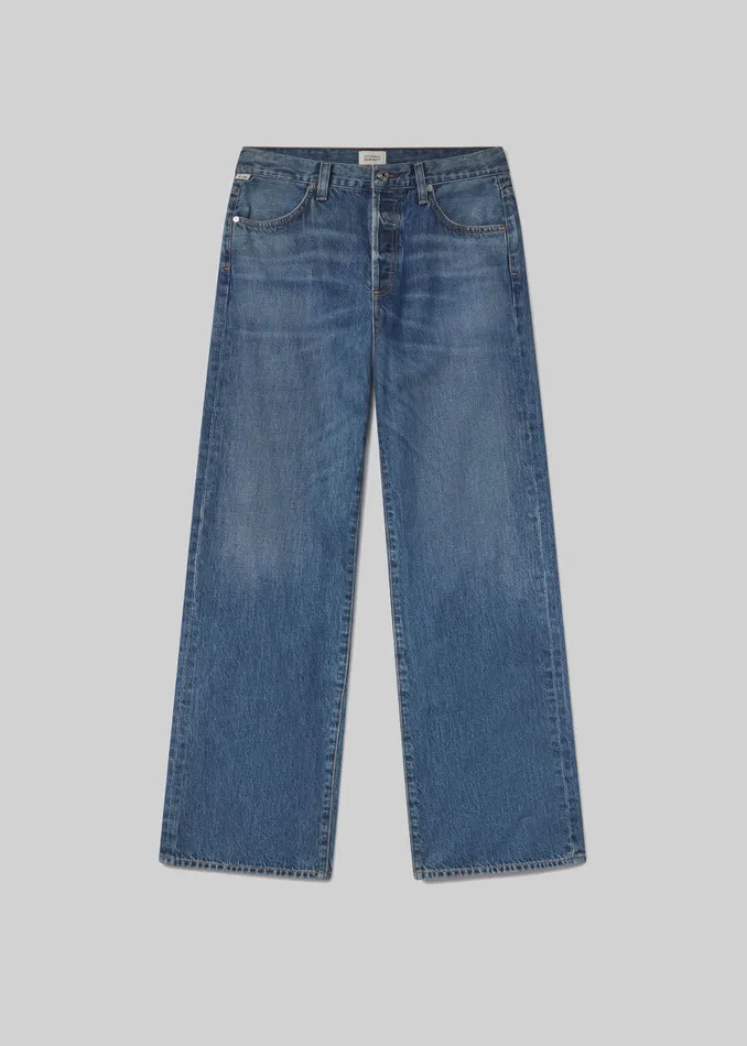 Women Jeans Citizens Of Humanity Annina High Rise Wide Leg 33034 In Sunland