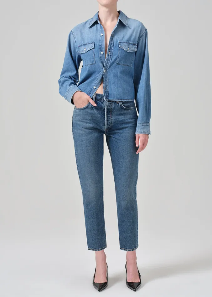 Women Jeans Citizens Of Humanity Charlotte High Rise Straight In First Class
