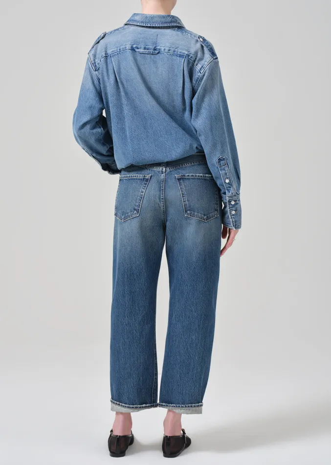 Women Jeans Citizens Of Humanity Dahlia Bow Leg Baby Roll In Brielle