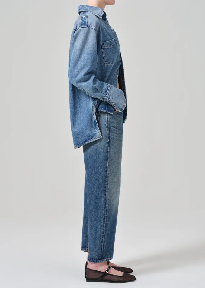 Women Jeans Citizens Of Humanity Dahlia Bow Leg Baby Roll In Brielle