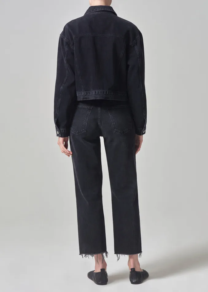 Women Jeans Citizens Of Humanity Florence Wide Straight In Stormy