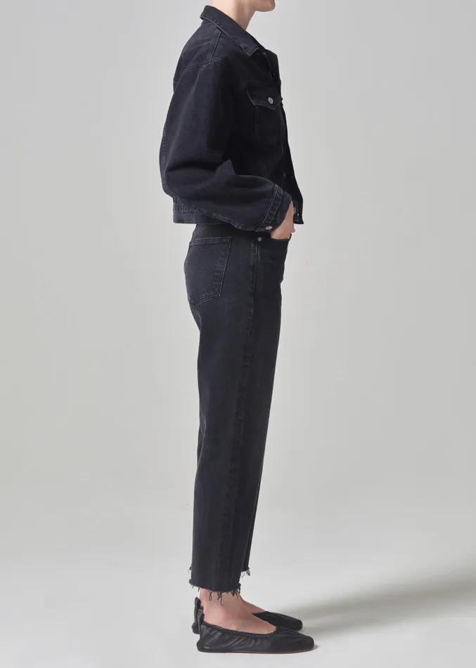 Women Jeans Citizens Of Humanity Florence Wide Straight In Stormy
