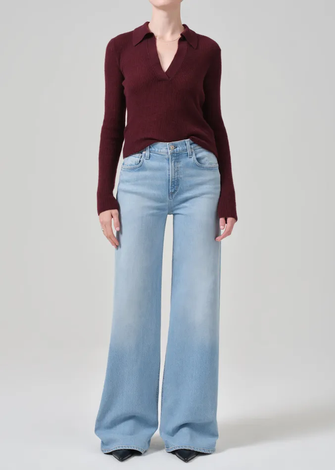 Women Jeans Citizens Of Humanity Lolli Mid Rise Baggy In Neroli