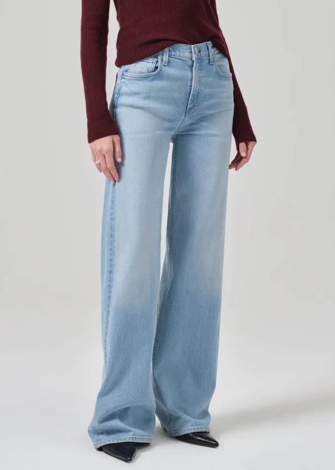 Women Jeans Citizens Of Humanity Lolli Mid Rise Baggy In Neroli